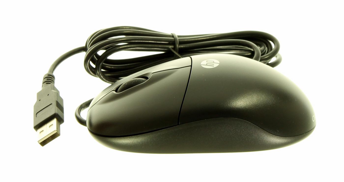 Wired USB optical mouse with 